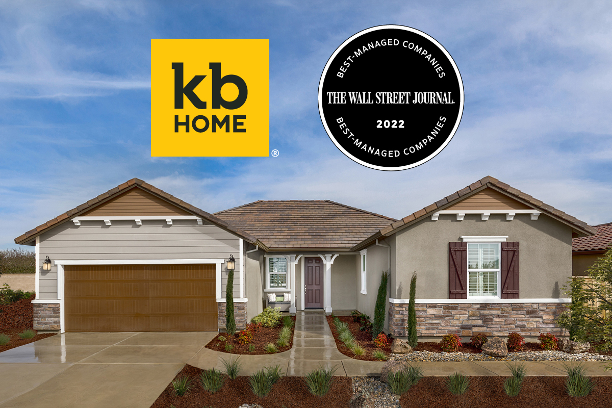 KB Home - KB Home Named to The Wall Street Journal&rsquo;s 2022 