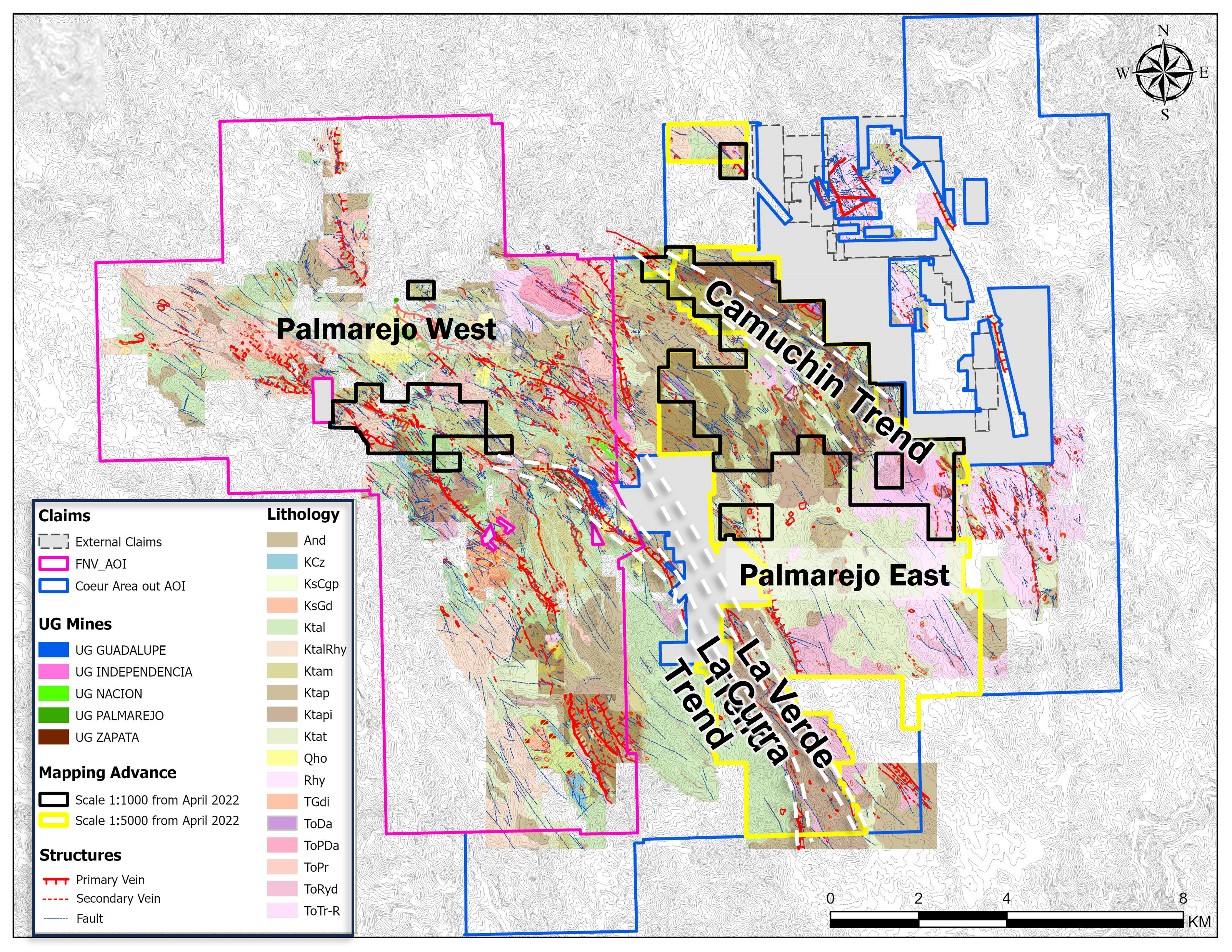 Figure 1: Highlighted drillhole results from the Hidalgo deposit (Photo: Business Wire)