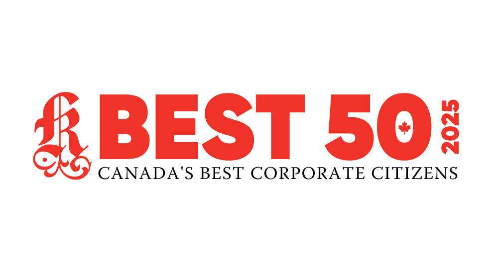 One of Corporate Knights’ Best 50 Corporate Citizens in Canada