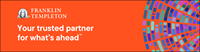Franklin Templeton's new U.S. brand campaign focuses on its world class capabilities and innovative solutions for financial professionals and their clients. Under the banner “Your trusted partner for what’s ahead™,” the campaign builds on the longevity of the Franklin Templeton brand, while focusing on innovations in alternative investments, customized solutions including Canvas®, its custom indexing platform, exchange-traded funds (ETFs) and separately managed accounts (SMAs). (Graphic: Business Wire)
