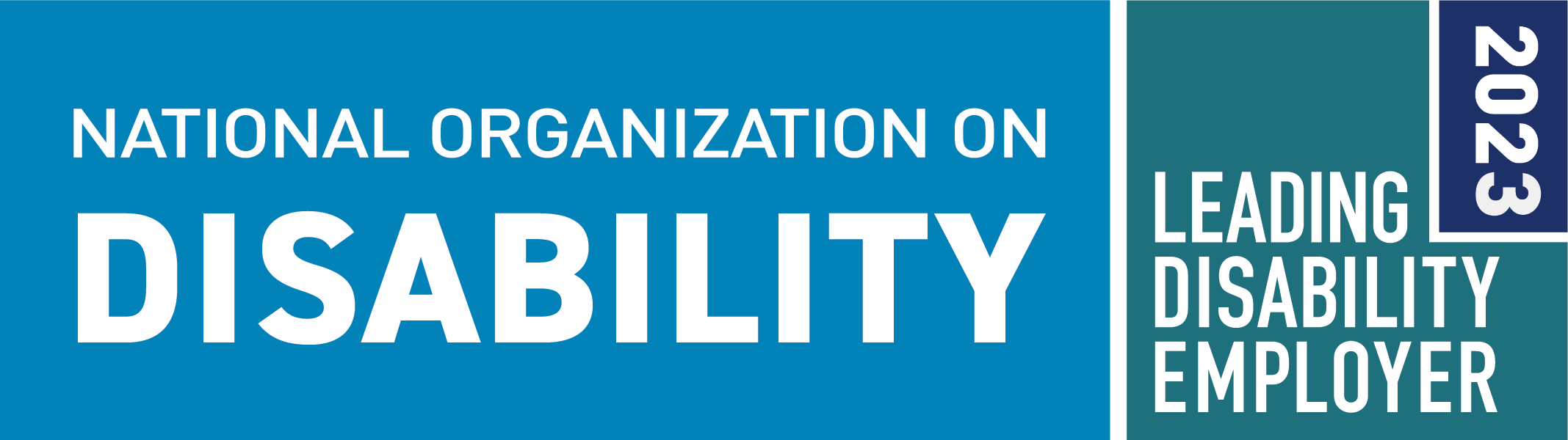 National Organization on Disability Leading Disability Employer Award 2023