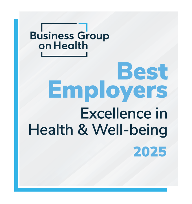 BGOH Excellence in Health and Well-being 2025 award logo