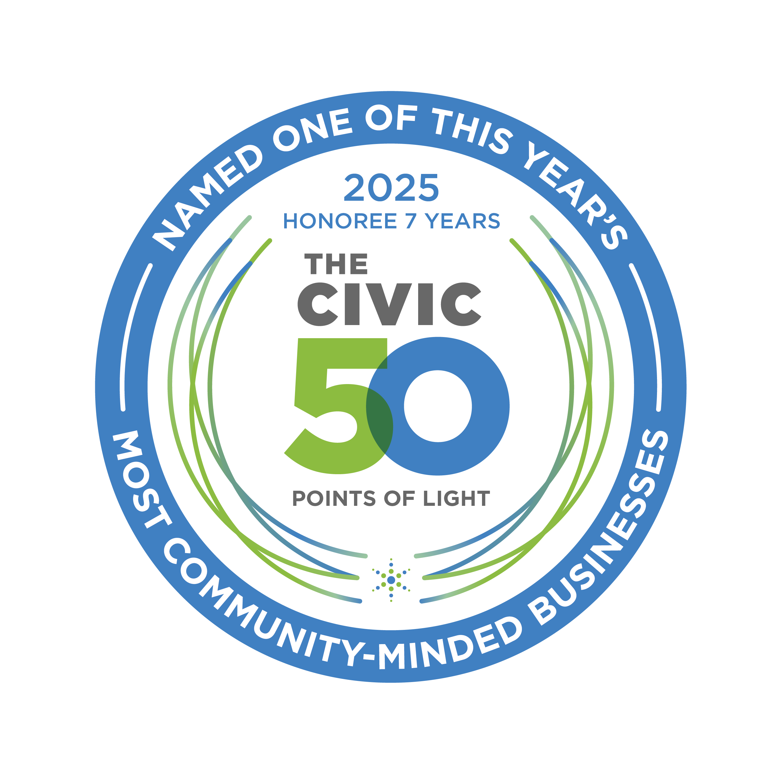 Civic 50 award logo